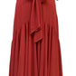 Taylor Women's High Low Chiffon Midi Dress Brown Size 6