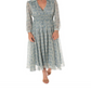 Women's Taylor Dress Smocked Waist Collared Midi Dress Size: 12 Brt Green