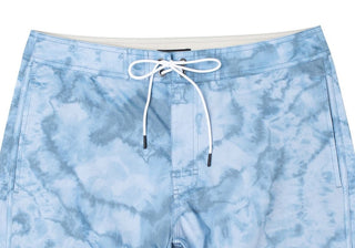 RVCA Men's Tie Dye Floral Board Shorts Blue Size 29