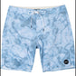 RVCA Arch Floral Board Shorts in Tie Dye Blue Size 38