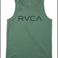 RVCA Men's Radar Tank Screen T-Shirt Green Size XX-Large