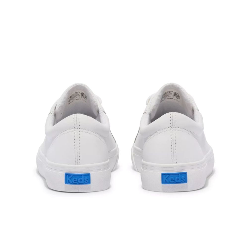 Keds Women's Jump Kick Leather Sneakers - Black - Size 8