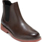 Cole Haan Men's Pull Tab Goring Cushioned Go to Round Toe Block Heel Brown Size 10 M