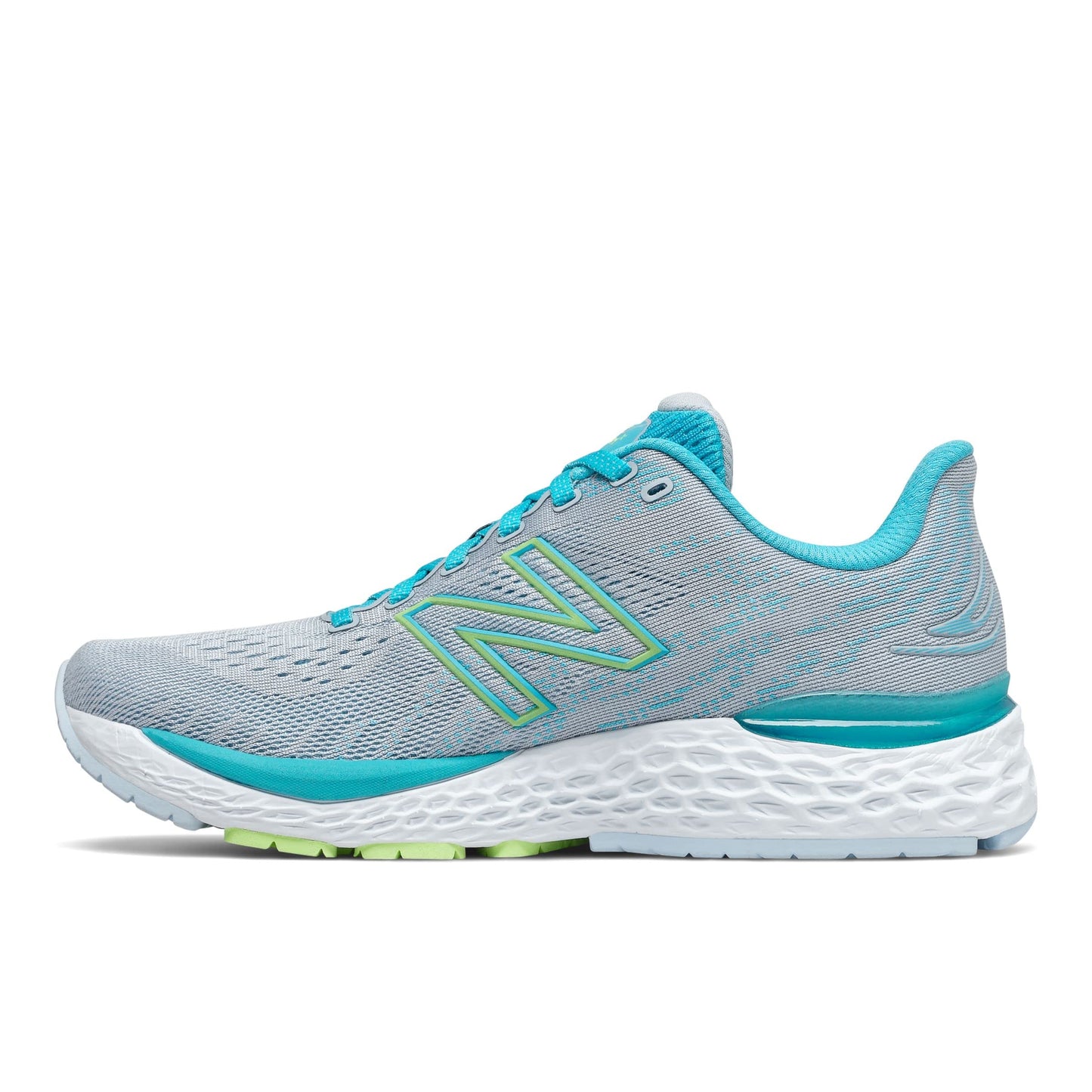 New Balance Women's 880 v11 Running Shoes Gray/Sky Size 6 D Wide US