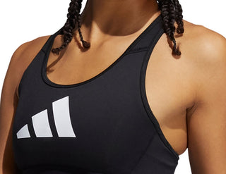 adidas Women's Don t Rest Racerback Sports Bra Black Size X-Small