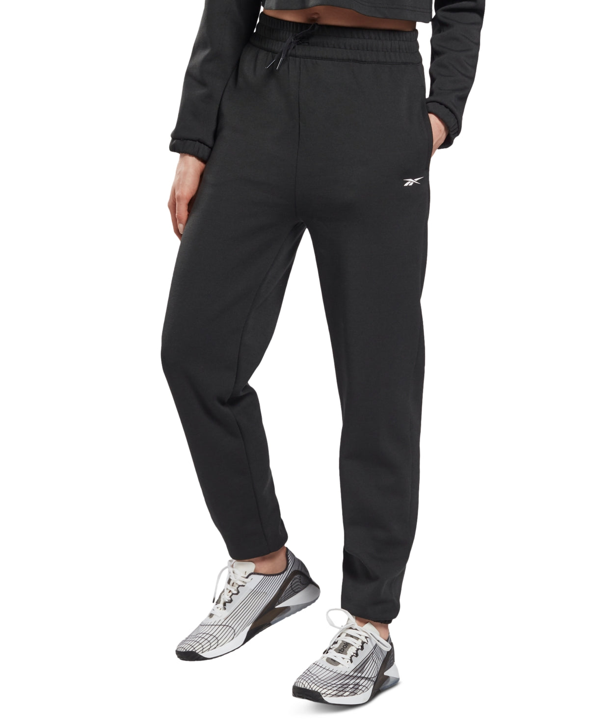 Reebok Women's Slim Performance Pants Black Size Small
