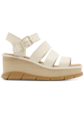 Sorel Women's Black Joanie III Strappy Wedge Sandals Size 8