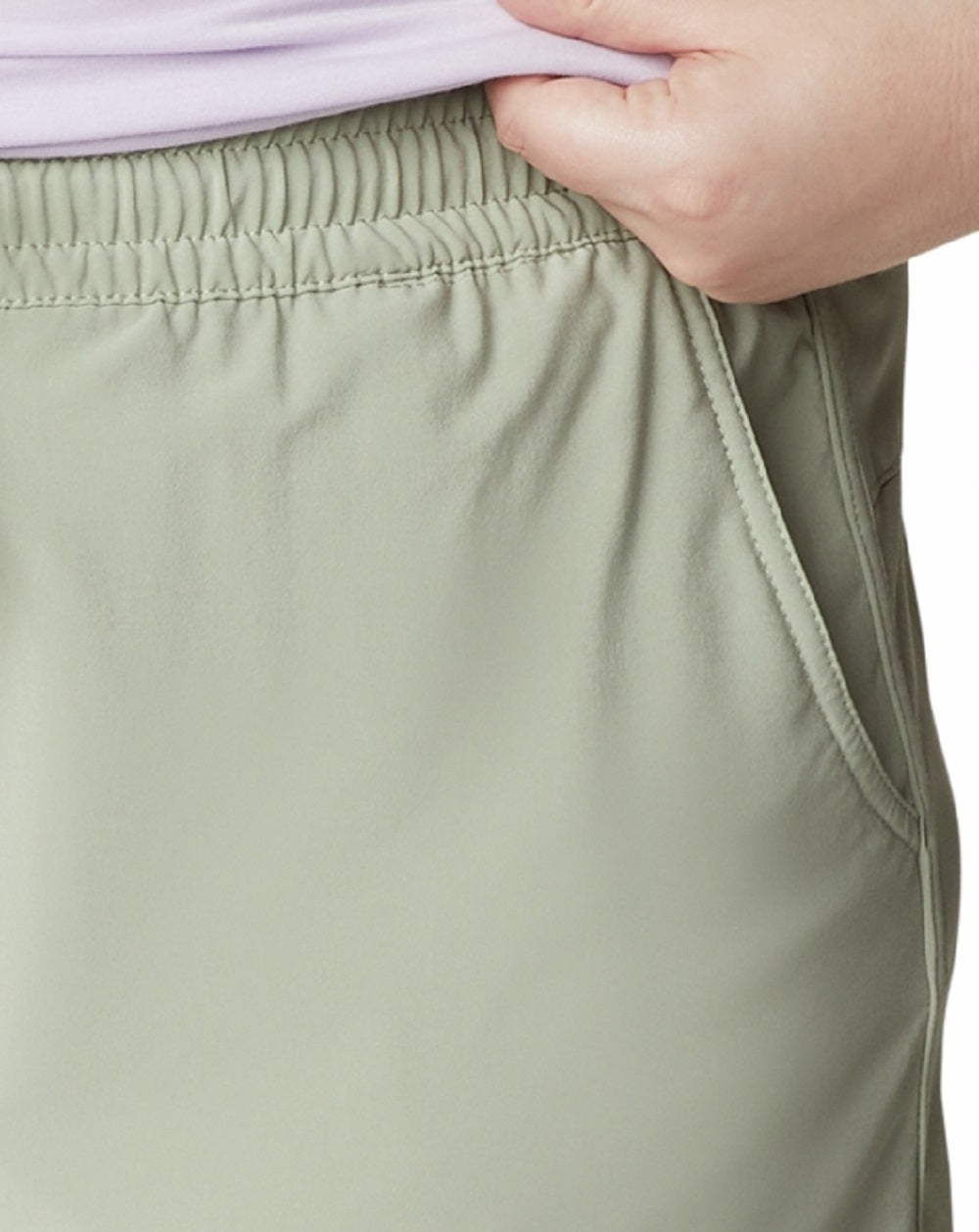 Columbia Women's Bogata Bay Stretch Shorts Green Size 2X