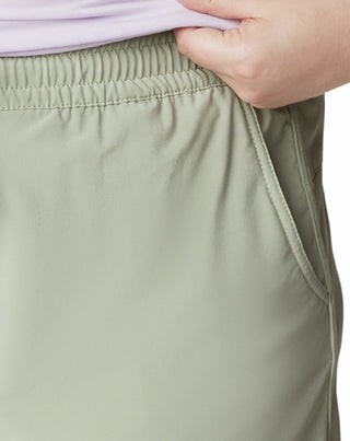 Columbia Women's Bogata Bay Stretch Shorts Green Size 2X