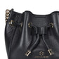 Michael Kors Women's Bucket Bags Phoebe Bucket Bag Black
