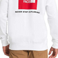The North Face Men's Box NSE Pullover Hoodie White Size Large
