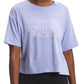 The North Face Women's Logo Graphic Short Sleeve Crew Neck T-Shirt Purple Size Large
