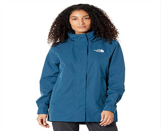 The North Face Women's Westoak City Waterproof Trench Monterey Coat Blue Size X-Small