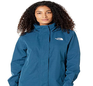 The North Face Women's Westoak City Waterproof Trench Monterey Coat Blue Size X-Small