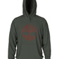 Timberland Men's Core Regular Fit Logo Hoodie Green Size X-Large