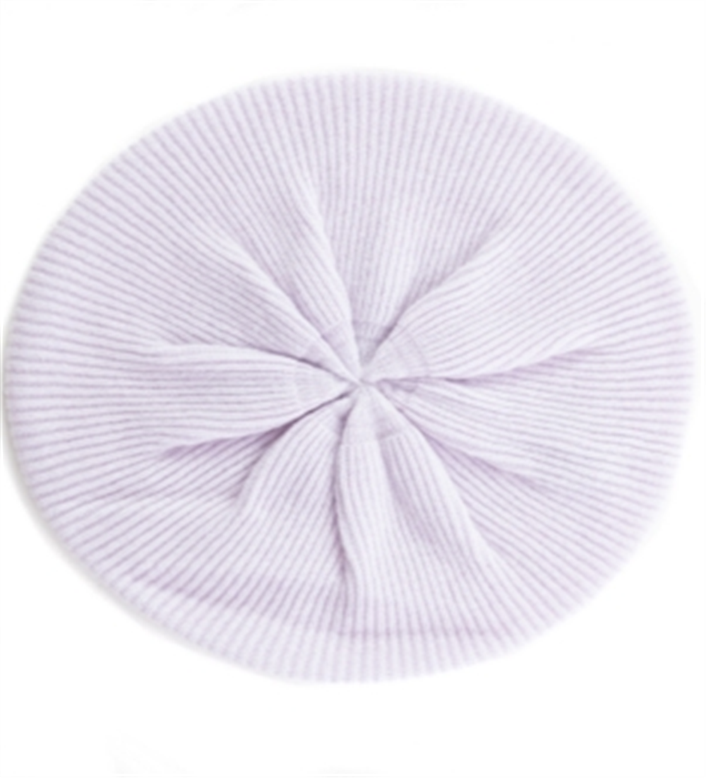 Charter Club Cashmere Beret Purple One Size