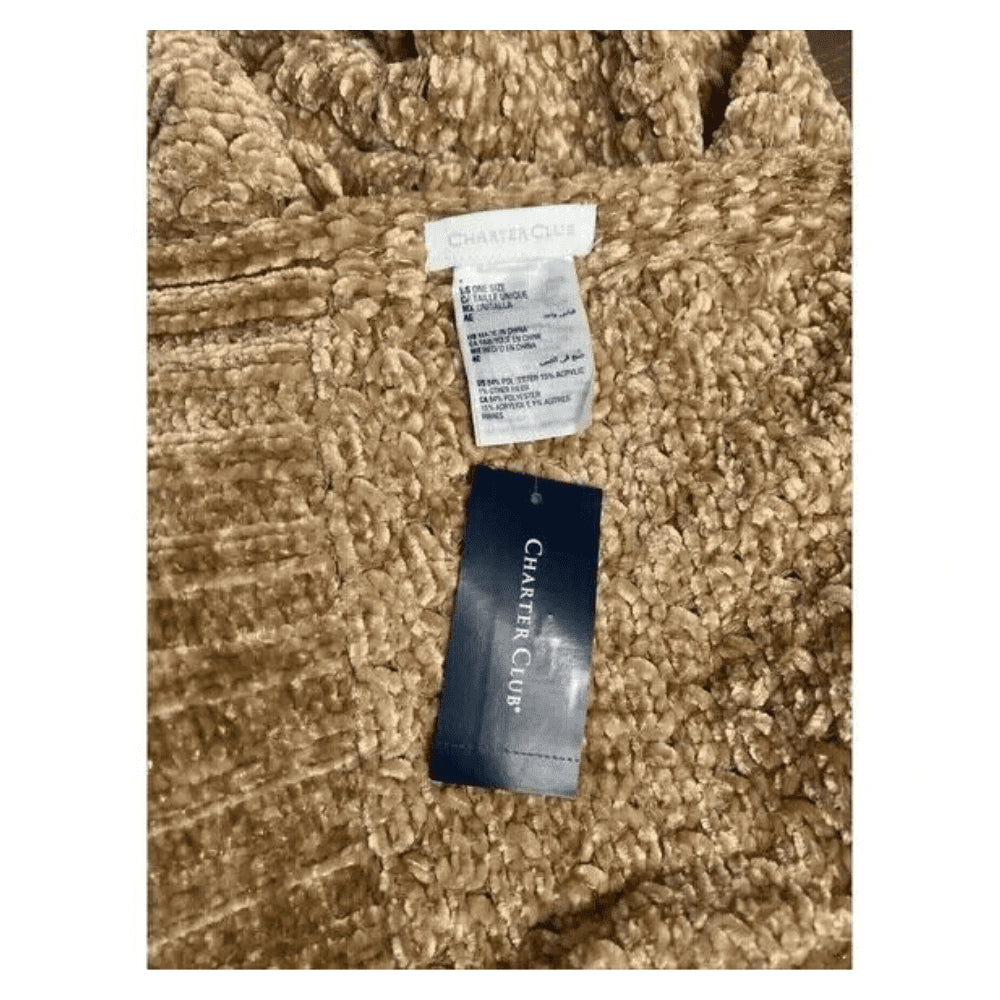 Charter Club Chenille Muffler Scarf - One Size