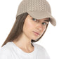 INC International Concepts Women's Packable Baseball Cap Brown Size Regular
