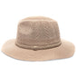 INC International Concepts Women's Packable Panama Hat Brown Size One Size