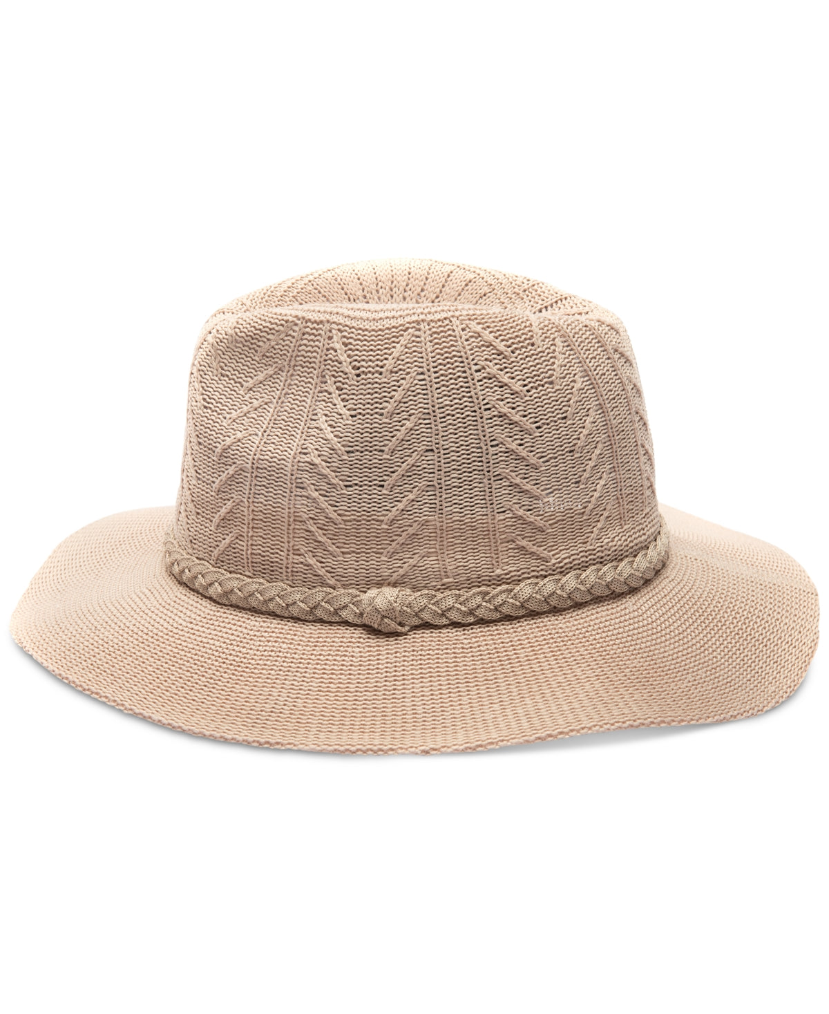 INC International Concepts Women's Packable Panama Hat Brown Size One Size