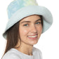Jenni Women's Reversible Terry Cloth Hat Blue Size Regular
