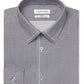 Calvin Klein Men's Slim Fit Stretch Gray Dress Shirt Gray Size 16.5X34X35
