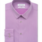 Calvin Klein Mens Slim-Fit Solid Dress Shirt Berry Red Size 17.5 36-37