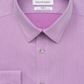 Calvin Klein Mens Slim-Fit Solid Dress Shirt Berry Red Size 17.5 36-37