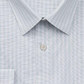 Calvin Klein Men's Slim-Fit Steel Striped Performance Dress Shirt Green Size 17 32-33