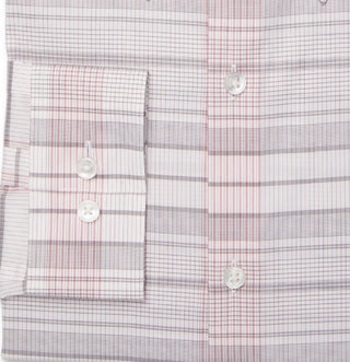 Calvin Klein Men's Stain Shield Extreme Slim Fit Wrinkle Free Stretch Dress Shirt Red Size 15X32X33