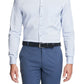 Van Heusen Men's Classic Regular Fit Stain Shield Performance Stretch Check Dress Shirt Blue Size 37X38