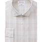 Calvin Klein Men's Steel Slim-Fit Non-Iron Performance Stretch Plaid Dress Shirt Yellow Size 15.5X32-33