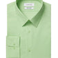 Calvin Klein Men's Infinite Color Slim-Fit Non-Iron Performance Dress Shirt Green Size 15-15 12 32-33