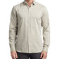 Van Heusen Men's Slim Fit Never Tuck Dress Shirt Brown Size 16X32X33