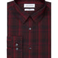 Calvin Klein Men's Slim-Fit Non-Iron Stretch Performance Dress Shirt Red Size 15X32-33