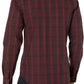 Calvin Klein Men's Slim-Fit Non-Iron Stretch Performance Dress Shirt Red Size 17 32-33