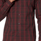 Calvin Klein Men's Slim-Fit Non-Iron Stretch Performance Dress Shirt Red Size 17 32-33