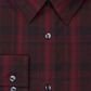 Calvin Klein Men's Slim-Fit Non-Iron Stretch Performance Dress Shirt Red Size 17 32-33