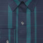 Calvin Klein Men's Extra Slim-Fit Striped Performance Dress Shirt Green Size 16-16 12 36-37