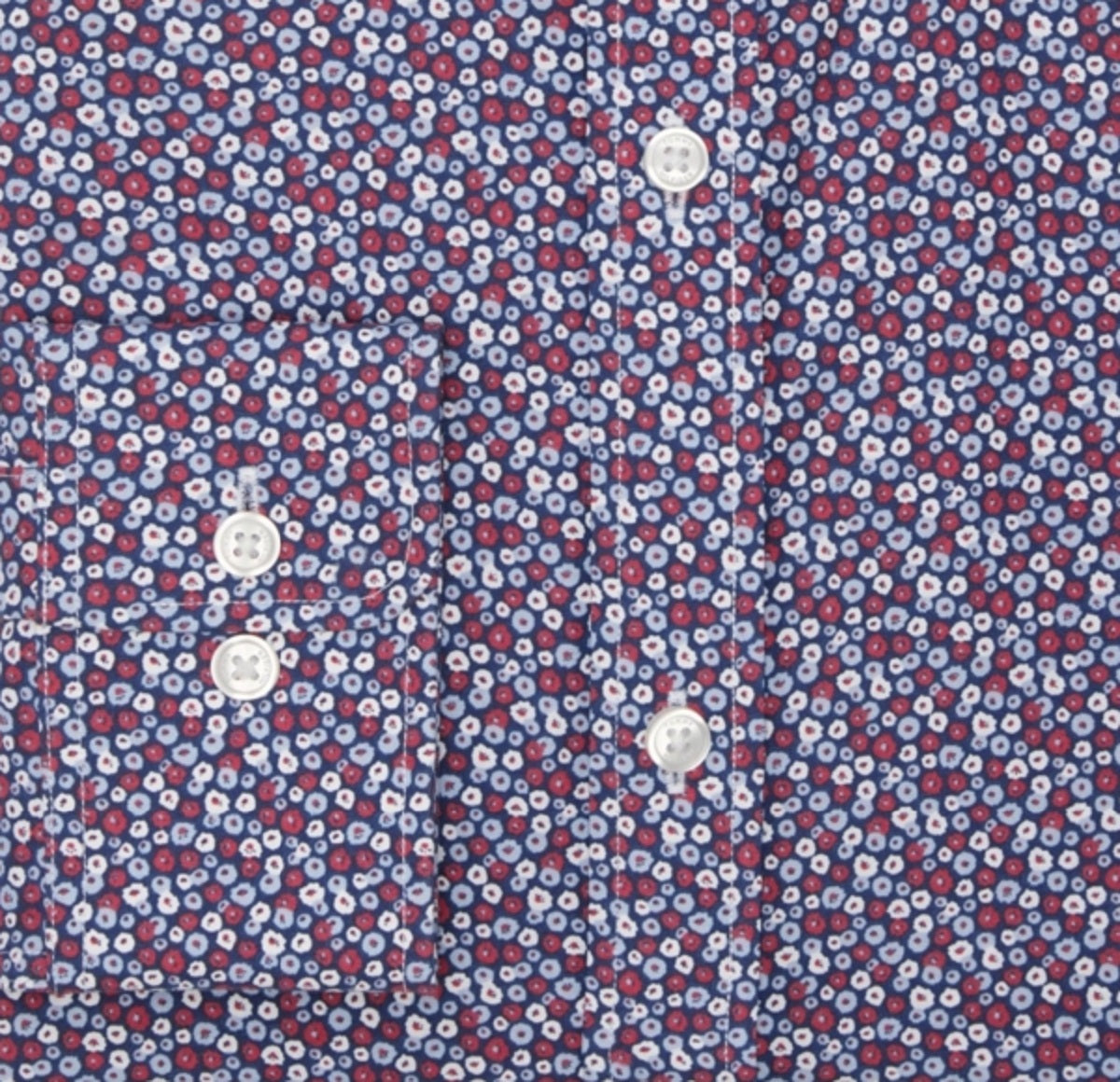 Tommy Hilfiger Men's Th Flex Cool Athletic Fit Dress Shirt Red Size 17.5X32X33