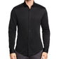 Calvin Klein Men's Extra Slim Fit Stretch Dress Shirt Black Size Small