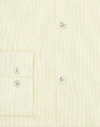 Calvin Klein Men's Extra Slim Fit Stretch Dress Shirt Yellow Size X-Large