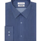 Calvin Klein Men's Infinite Color Sustainable Slim Fit Dress Shirt Blue Size 34X35