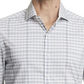 Van Heusen Men's Even Temp Never Tuck Slim Fit Dress Shirt White Size 16X34X35