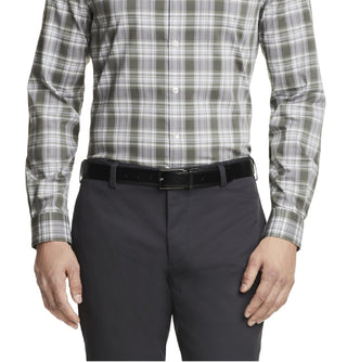 Van Heusen Men's Even Temp Never Tuck Slim Fit Dress Shirt Green Size 17X34X35