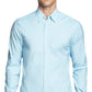 Tommy Hilfiger Men's No Tuck Casual Slim Fit Stretch Dress Shirt Green Size X-Large
