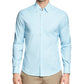Tommy Hilfiger Men's No Tuck Casual Slim Fit Stretch Dress Shirt Green Size X-Large