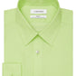Calvin Klein Men's Steel Slim Fit Non Iron Stain Shield Solid Dress Shirt Green Size 14.5X32X33