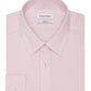 Calvin Klein Men's Slim Fit Non Iron Stain Shield Dress Shirt Pink Size 16.5X34X35