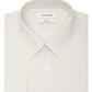 Calvin Klein Men's Steel And Slim Fit Stretch Dress Shirt Beige Size 14.5X32X33
